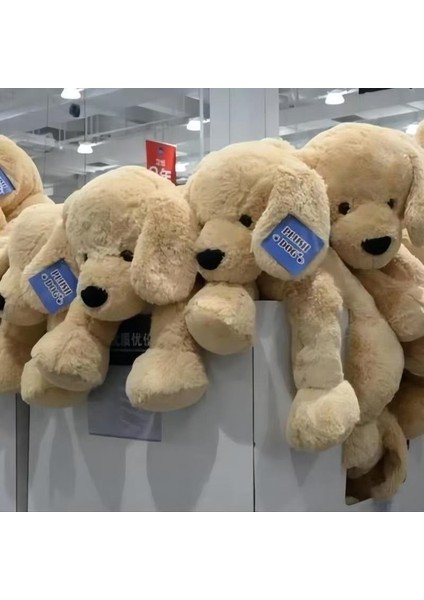 Sam Dog Büyük Boy Peluş Oyuncak Golden Hair Doll Peluş Bebek Köpek (Yurt Dışından) modelleri