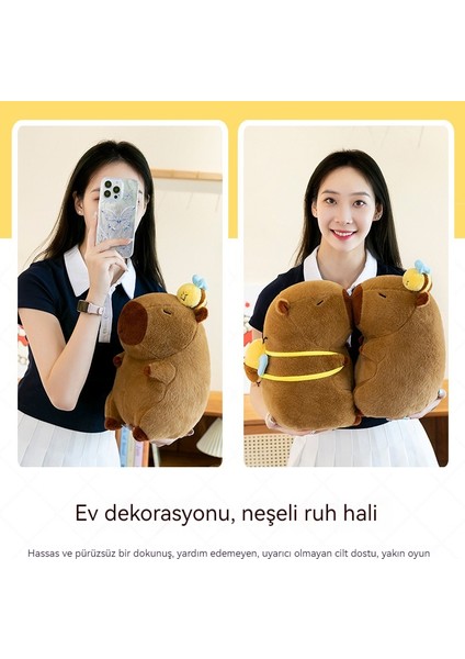 35CM Kapibala Kapibara Bebek Peluş Oyuncak (Yurt Dışından)