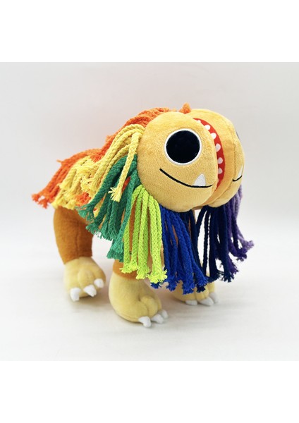 24 cm Bobi Oyunu Renkli Aslan Peluş Oyuncak (Yurt Dışından)