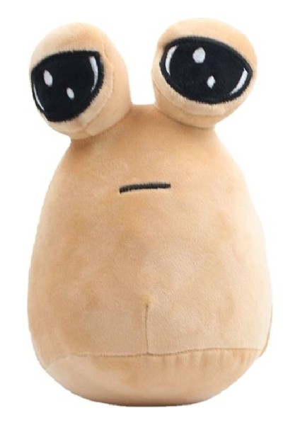 22CM Pou Peluş Karikatür Uzaylı Oyuncak Peluş Hayvan Doll (Yurt Dışından)
