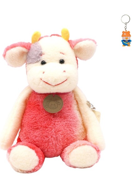 Ateş Kırmızı Boğa Peluş Bebek Çocuk Tatili Hediyesi Kız Bebek Peluş Bebek (Yurt Dışından)