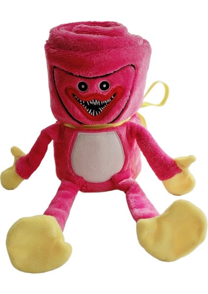 Popüler Poppy Peluş Bebek Çevresel Rulo Battaniye Flanel Battaniye Poppy Playtime Sosis Canavar (Yurt Dışından)