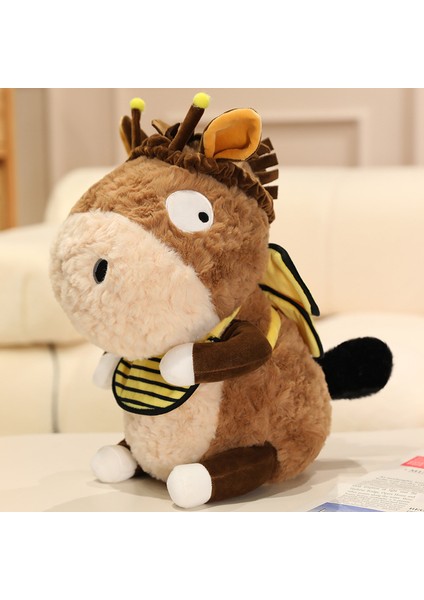 Küçük Eşek Peluş Oyuncak Bez Bebek Arı Eşek Bebek Bebek (Yurt Dışından)