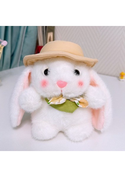 Puding Tavşan Peluş Bebek Küçük Beyaz Tavşan Yakalama Makinesi Bebek Çocuk Bebek Bebek (Yurt Dışından) fiyatları