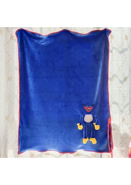 Popüler Poppy Peluş Bebek Çevresel Rulo Battaniye Flanel Battaniye Poppy Playtime Sosis Canavar (Yurt Dışından)