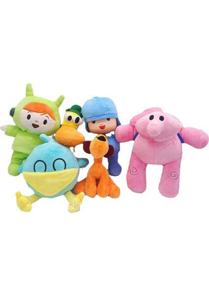 Peluş Küçük P Youyou Pocoyo Peluş Oyuncak Barto Ördek Lulla Köpek Youyou Ellie (Yurt Dışından)