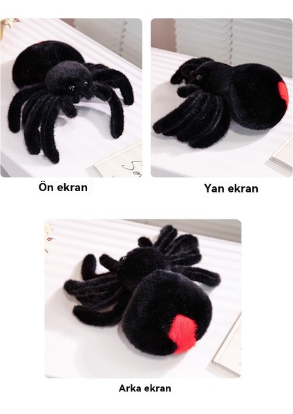 50 cm Simülasyon Örümcek Hayvan Bebek Peluş Oyuncak (Yurt Dışından)