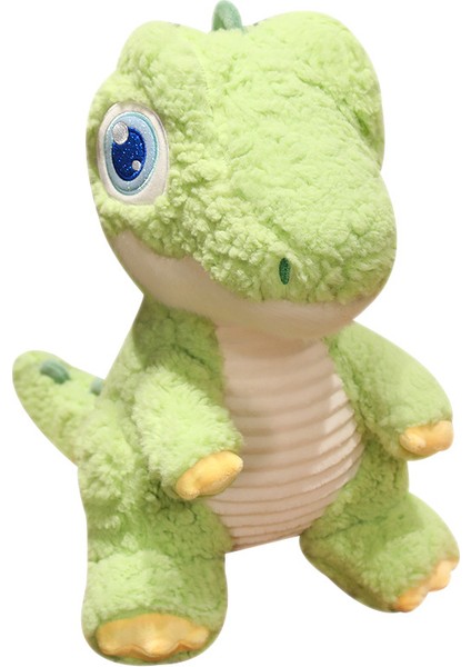 23CM Iri Gözlü Dinozor Bebek Sevimli T. Rex Peluş Oyuncak (Yurt Dışından)