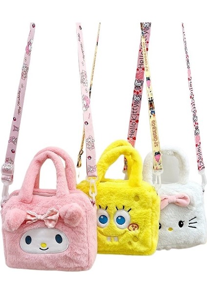 Çocuk Çapraz Askılı Çanta Sanrio El Çantası Tutma Makinesi Bebek Bozuk Para Saklama (Yurt Dışından)