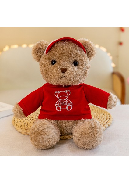30CM Oyuncak Ayı Bebek Sweatshirt Ayı Peluş Oyuncak Çocuk Yatıştırıcı Yastık (Yurt Dışından)