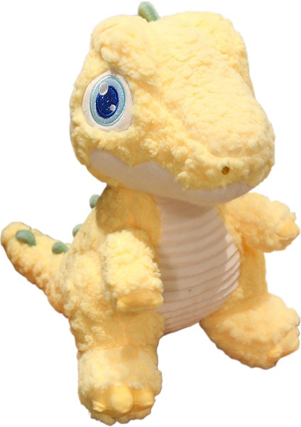 23CM Iri Gözlü Dinozor Bebek Sevimli T. Rex Peluş Oyuncak (Yurt Dışından)