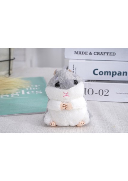 5 Sevimli Sevimli Mini Hamster Bebek Bebek Çantası Asılı Süslemeler Karikatür Küçük Hamster Peluş Bebekler (Yurt Dışından) indirimleri