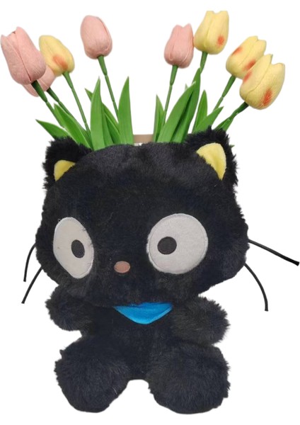 25CM Çikolata Kedi Peluş Bebek Oyuncak Çocuk Hediye (Yurt Dışından)