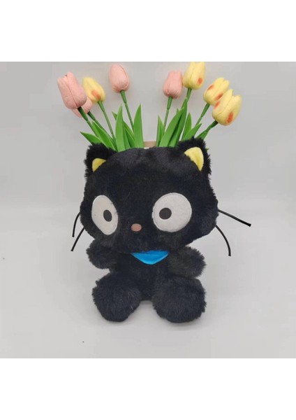 25CM Çikolata Kedi Peluş Bebek Oyuncak Çocuk Hediye (Yurt Dışından)
