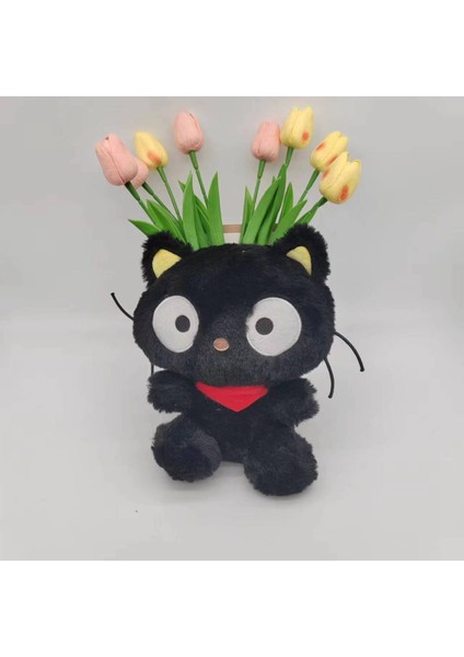 25CM Çikolata Kedi Peluş Bebek Oyuncak Çocuk Hediye (Yurt Dışından)