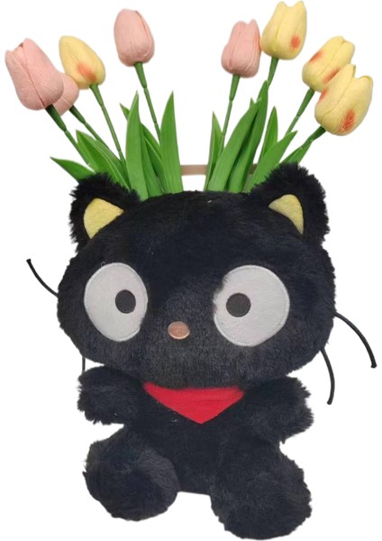 25CM Çikolata Kedi Peluş Bebek Oyuncak Çocuk Hediye (Yurt Dışından)