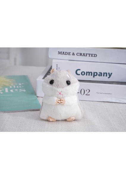 5 Sevimli Sevimli Mini Hamster Bebek Bebek Çantası Asılı Süslemeler Karikatür Küçük Hamster Peluş Bebekler (Yurt Dışından) modelleri