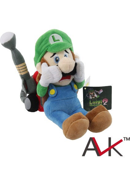 Mario Korkunç Luigi Peluş Bebek (Yurt Dışından)