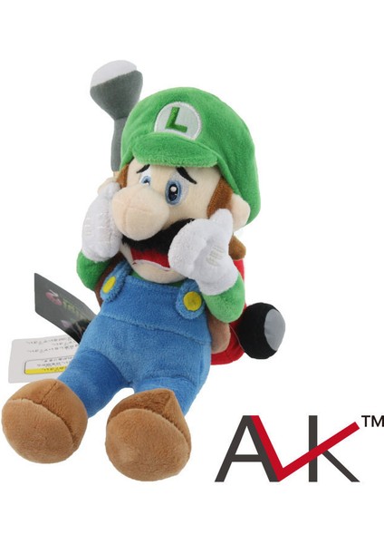 Mario Korkunç Luigi Peluş Bebek (Yurt Dışından)