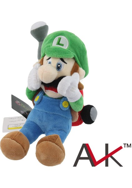 Mario Korkunç Luigi Peluş Bebek (Yurt Dışından)