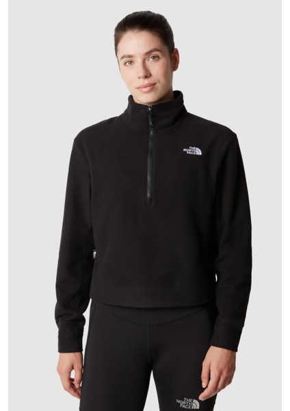 Kadın 100 Glacier Half Zip Polar Siyah fiyatları