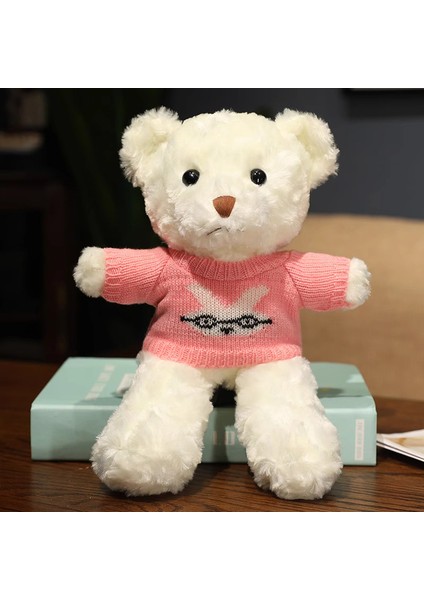 Kazak Teddy Ayı Ayı Doğum Günü Bebek Peluş Oyuncak Zemin Itme Halkası Sevgililer Günü Hediyesi (Yurt Dışından)