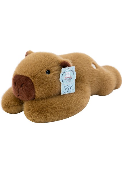 60CM Yumuşak Sevimli Kapibara Deri Peluş Oyuncak (Yurt Dışından)