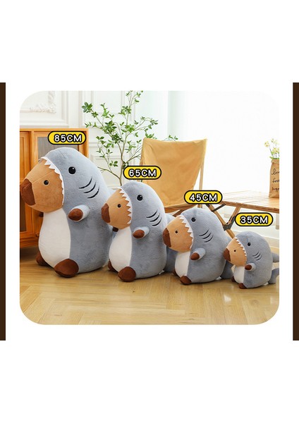 35CM Yeni Köpek Balığı Kapibara Peluş Oyuncak (Yurt Dışından)