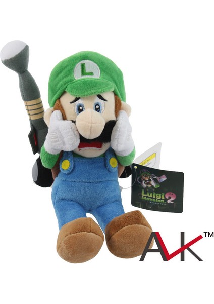 Mario Korkunç Luigi Peluş Bebek (Yurt Dışından)