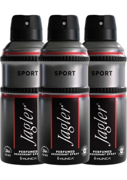Deodorant Erkek 150 ml Sport x 3 Adet