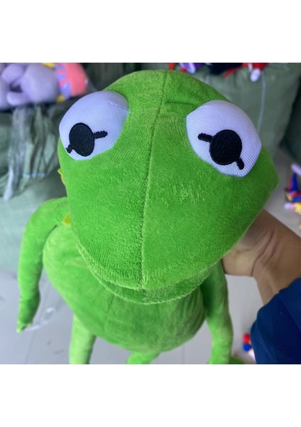 Kermit Kurbağa Peluş Karikatür Oyuncak El Kuklası (Yurt Dışından)