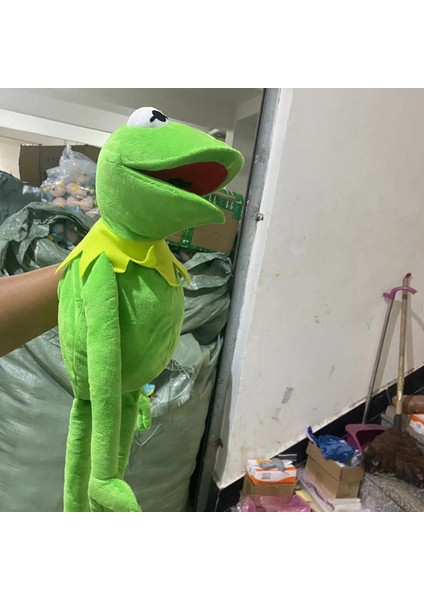 Kermit Kurbağa Peluş Karikatür Oyuncak El Kuklası (Yurt Dışından)