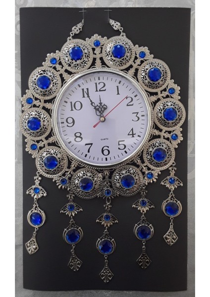 Nazar Boncuklu Jombo Boy Duvar Saati