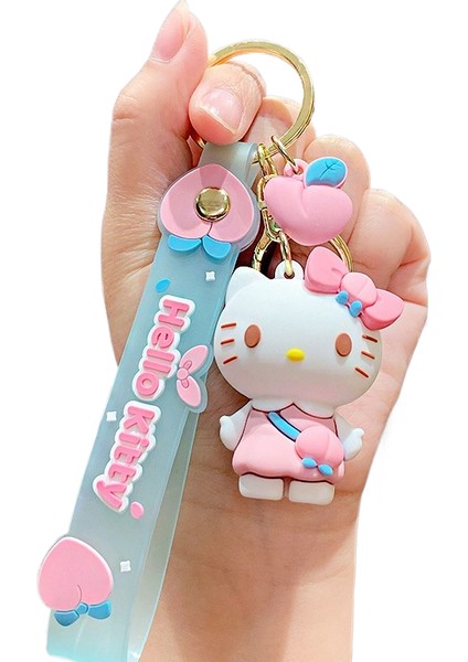 Sevimli Sanrio Mini Anahtarlık Karikatür Kolye Anahtarlık (Yurt Dışından)