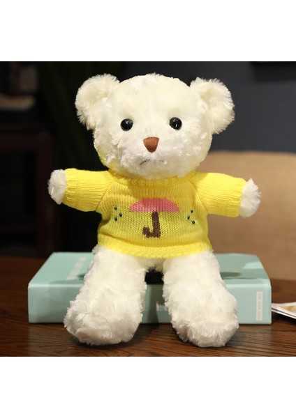 Kazak Teddy Ayı Ayı Doğum Günü Bebek Peluş Oyuncak Zemin Itme Halkası Sevgililer Günü Hediyesi (Yurt Dışından)