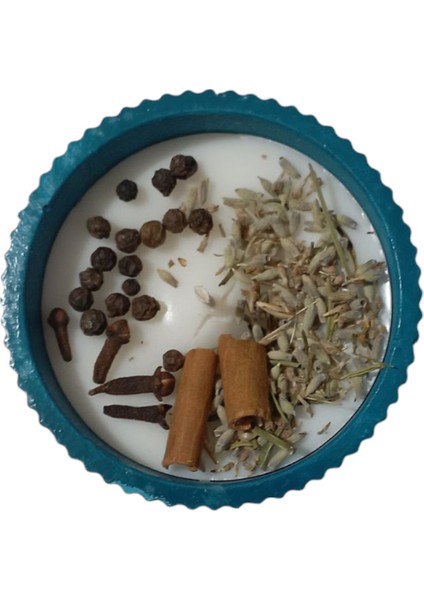 Uc&da Dekoratif Hediyelik Lavantalı Mum
