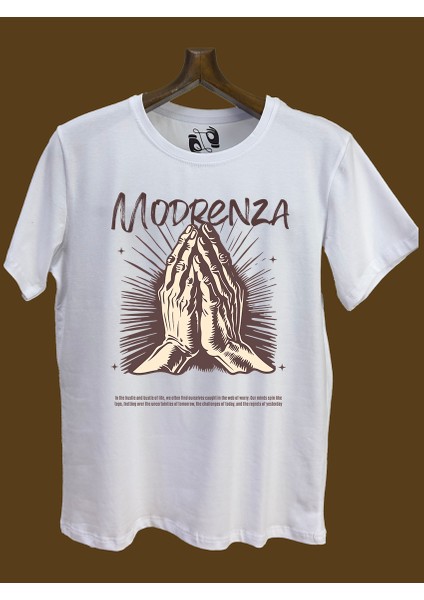 Regular Bisiklet Yaka Baskılı T-Shirt
