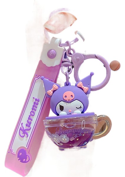 Sanrio Kt Kedi Ekose Balon Çiftler Anahtarlık Araba Anahtarlık Kolye Küçük Hediyeler (Yurt Dışından)