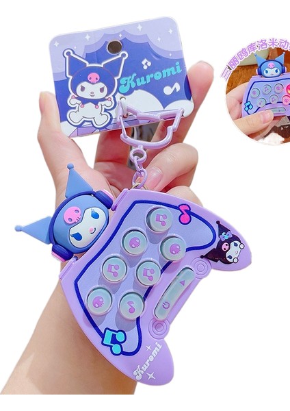 Sanrio Kt Kedi Ekose Balon Çiftler Anahtarlık Araba Anahtarlık Kolye Küçük Hediyeler (Yurt Dışından)