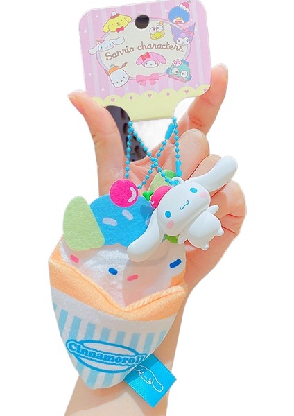Sanrio Kt Kedi Ekose Balon Çiftler Anahtarlık Araba Anahtarlık Kolye Küçük Hediyeler (Yurt Dışından)