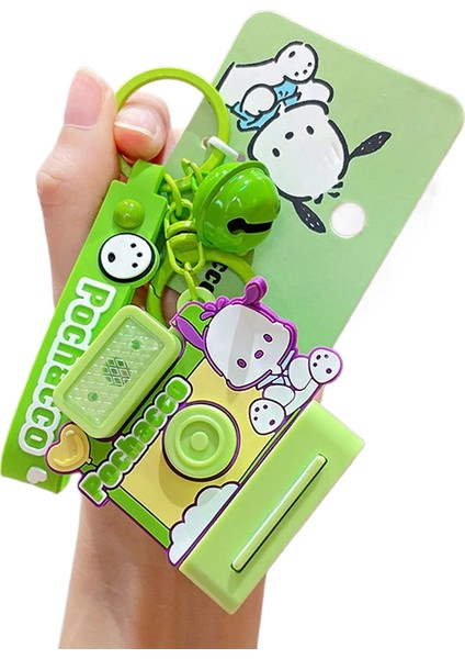 Sanrio Kt Kedi Ekose Balon Çiftler Anahtarlık Araba Anahtarlık Kolye Küçük Hediyeler (Yurt Dışından)