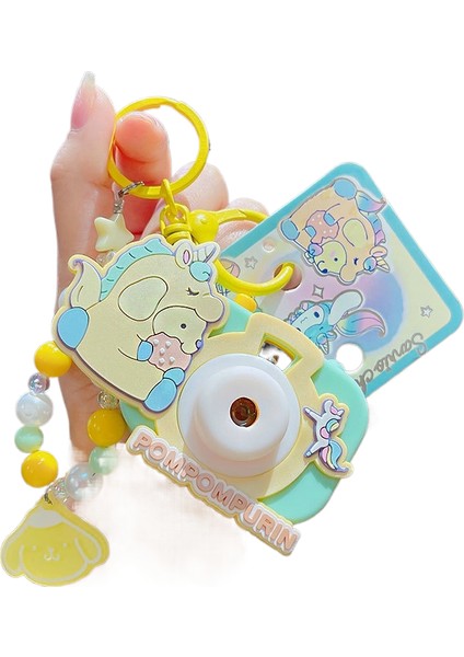 Sanrio Kt Kedi Ekose Balon Çiftler Anahtarlık Araba Anahtarlık Kolye Küçük Hediyeler (Yurt Dışından)