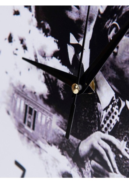 Dekoratif Ahşap Duvar Saati Salon,ofis,büro,ev Şık Tasarım-Atatürk fiyatları