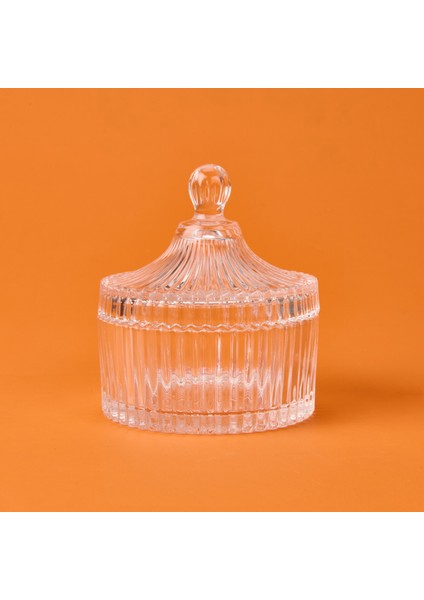 Kristal Cam Şekerlik - Şeffaf - 7 cm