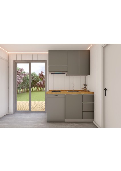 6.5 Metre Tiny House Tekerlekli Modüler Ev (1+1 )16 m² indirimleri