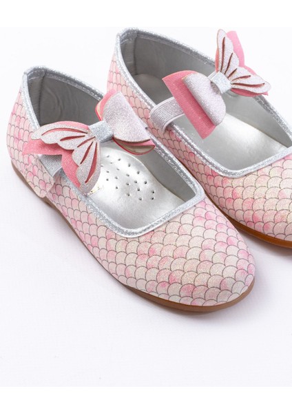 Kız Çocuk Deniz Kızı Kaydırmaz Taban Babet