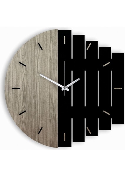 Dekoratif Modern Ahşap Duvar Saati Ritim fırsatları