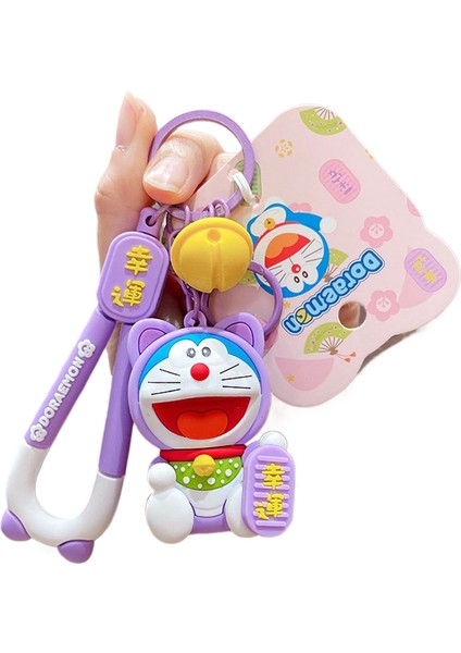 Karikatür Doraemon Anahtarlık Kolye Sevimli Tinkerbell Kedi Bebek Araba Anahtarlık (Yurt Dışından)