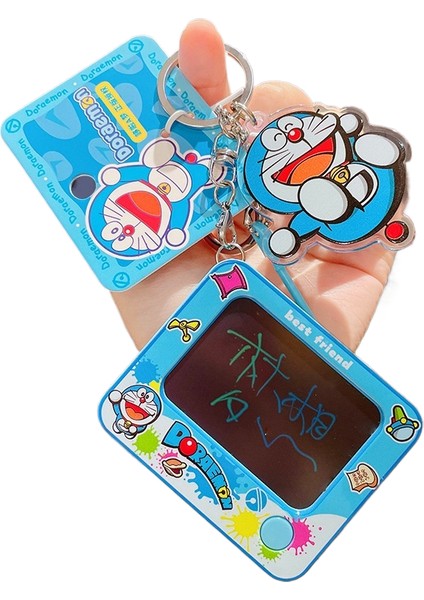Karikatür Doraemon Anahtarlık Kolye Sevimli Tinkerbell Kedi Bebek Araba Anahtarlık (Yurt Dışından)