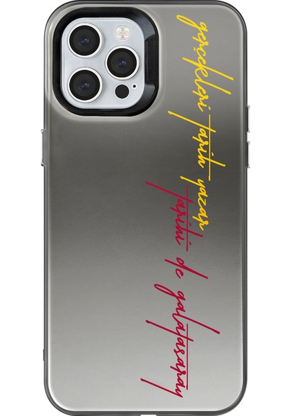 iPhone 12 Pro Max Uyumlu Galatasaray Gerçekleri Tarih Yazar Premium Lisanslı Telefon Kılıfı